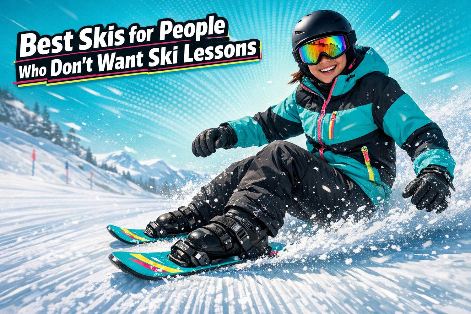 Best Skis for People Who Don’t Want Ski Lessons - snowfeet*