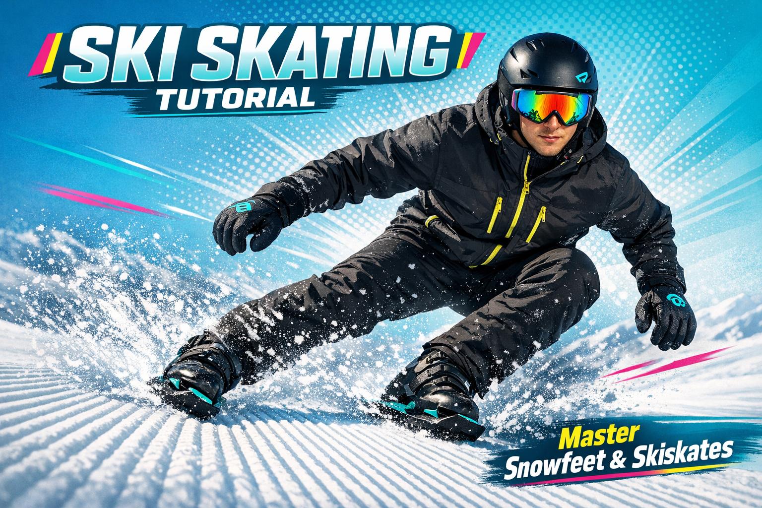 Ski Skating Tutorial: Master Snowfeet & Skiskates - snowfeet*