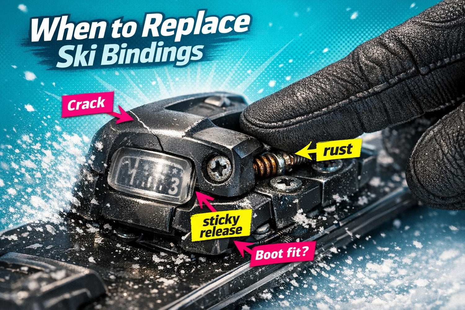 When to Replace Ski Bindings - snowfeet*