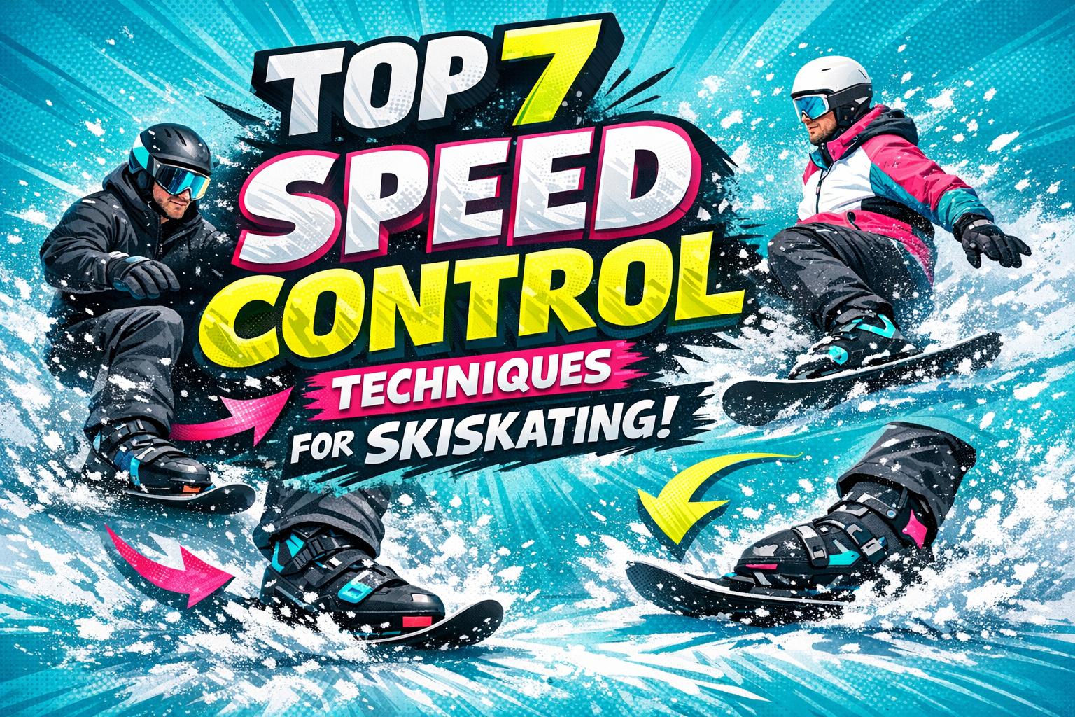Top 7 Speed Control Techniques for Skiskating - snowfeet*