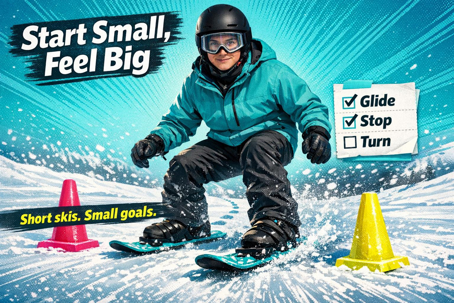 Skiing for People With Zero Confidence: Where to Start - snowfeet*
