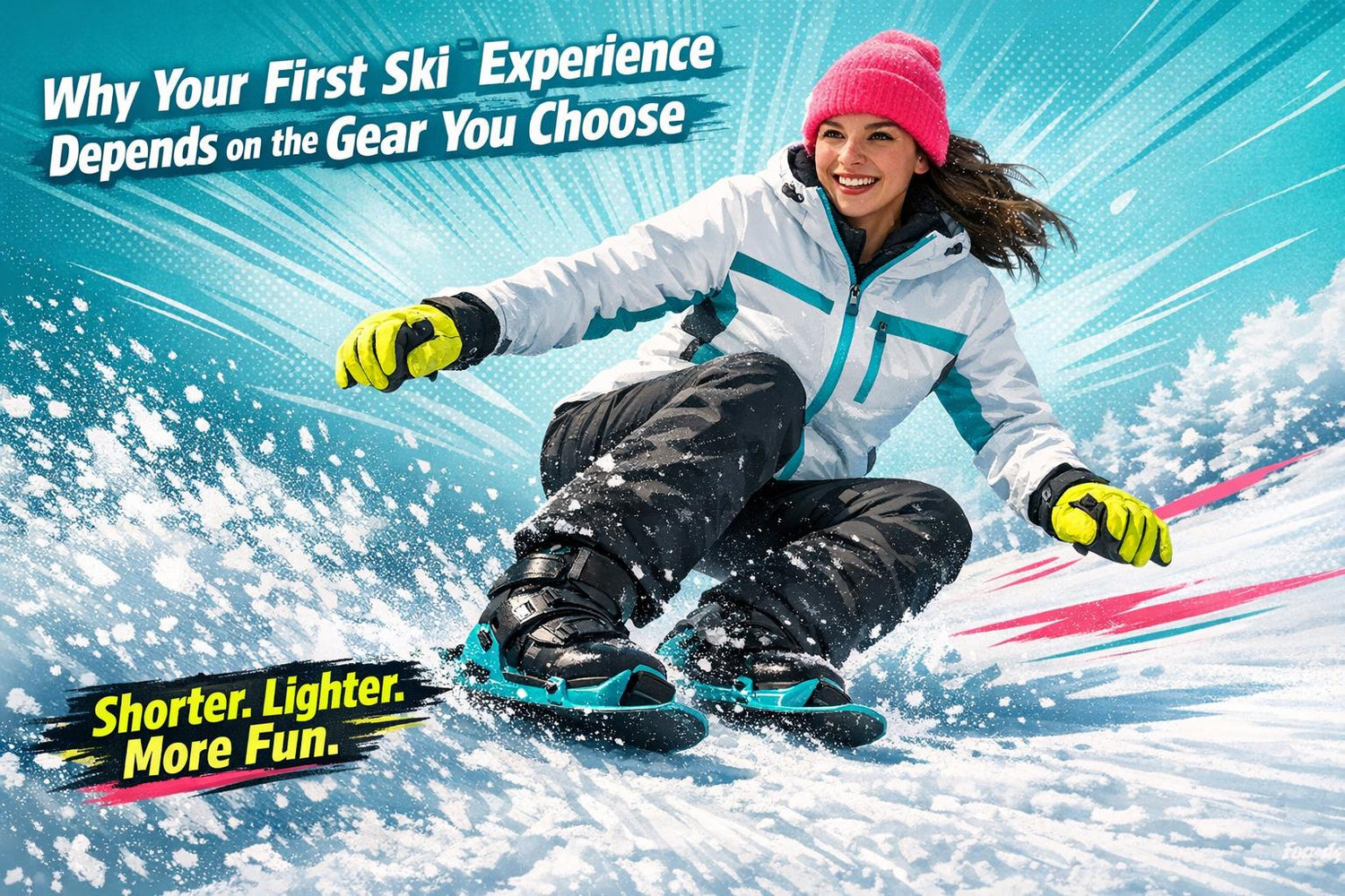 Why Your First Ski Experience Depends on the Gear You Choose - snowfeet*