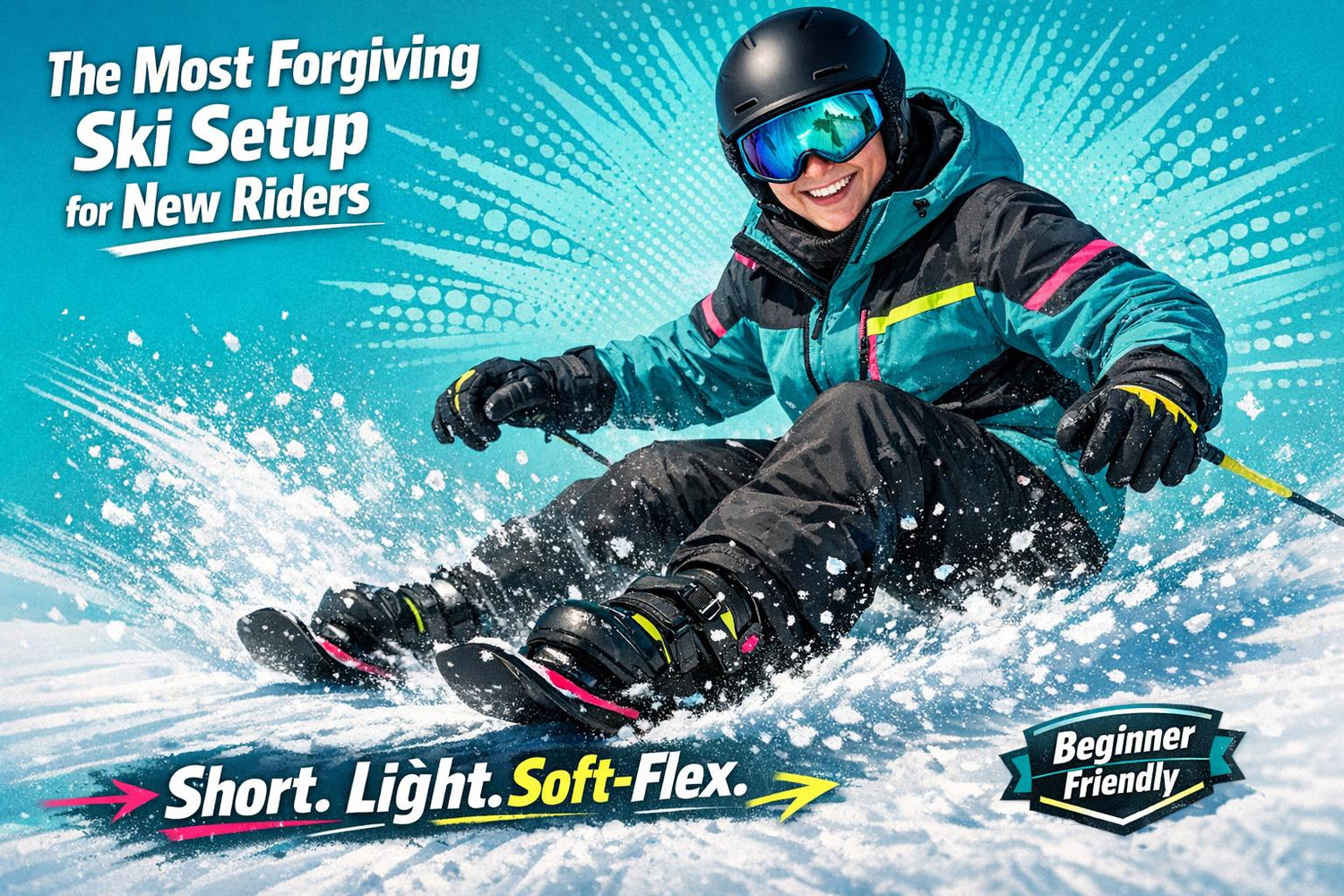 The Most Forgiving Ski Setup for New Riders - snowfeet*