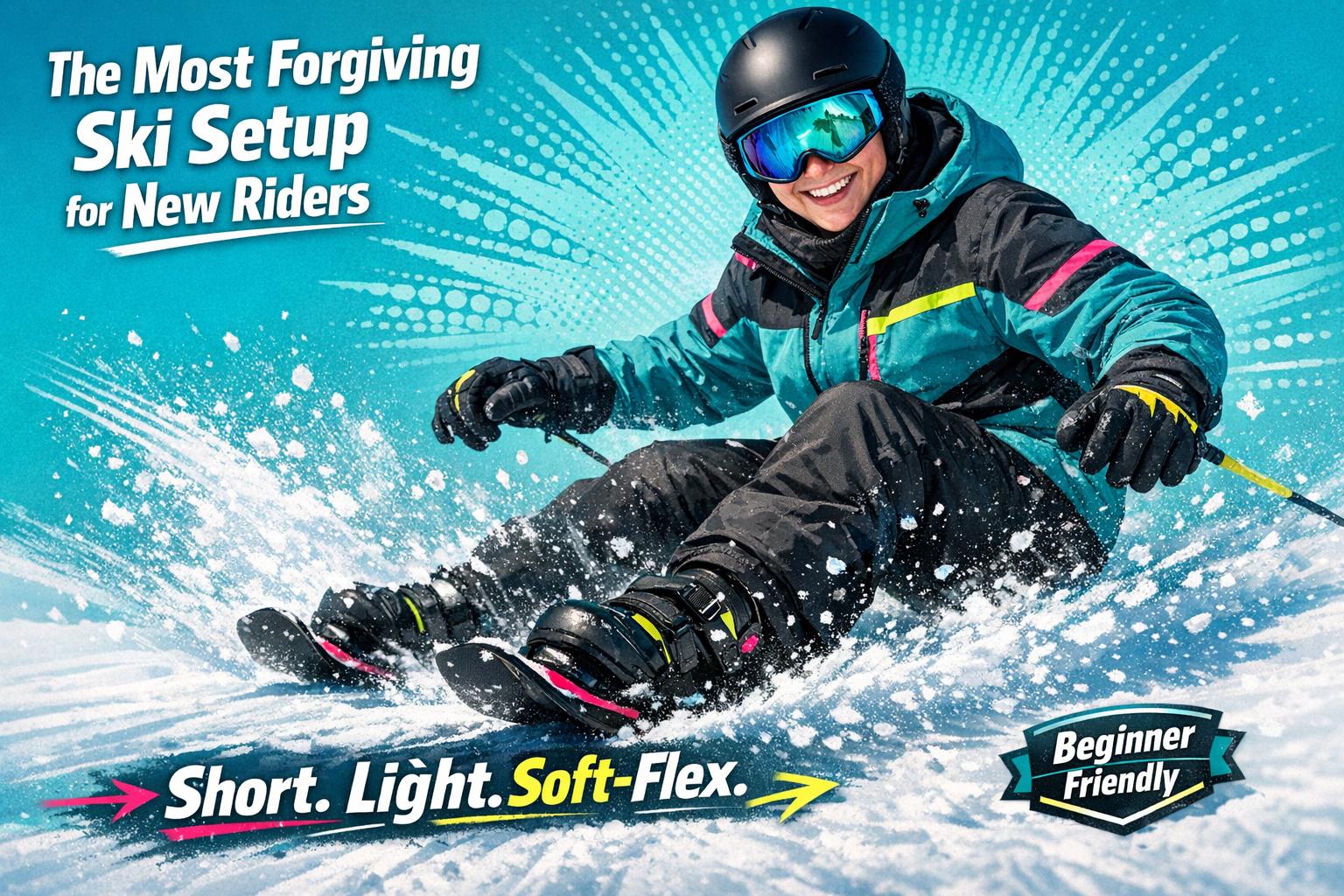 The Most Forgiving Ski Setup for New Riders - snowfeet*