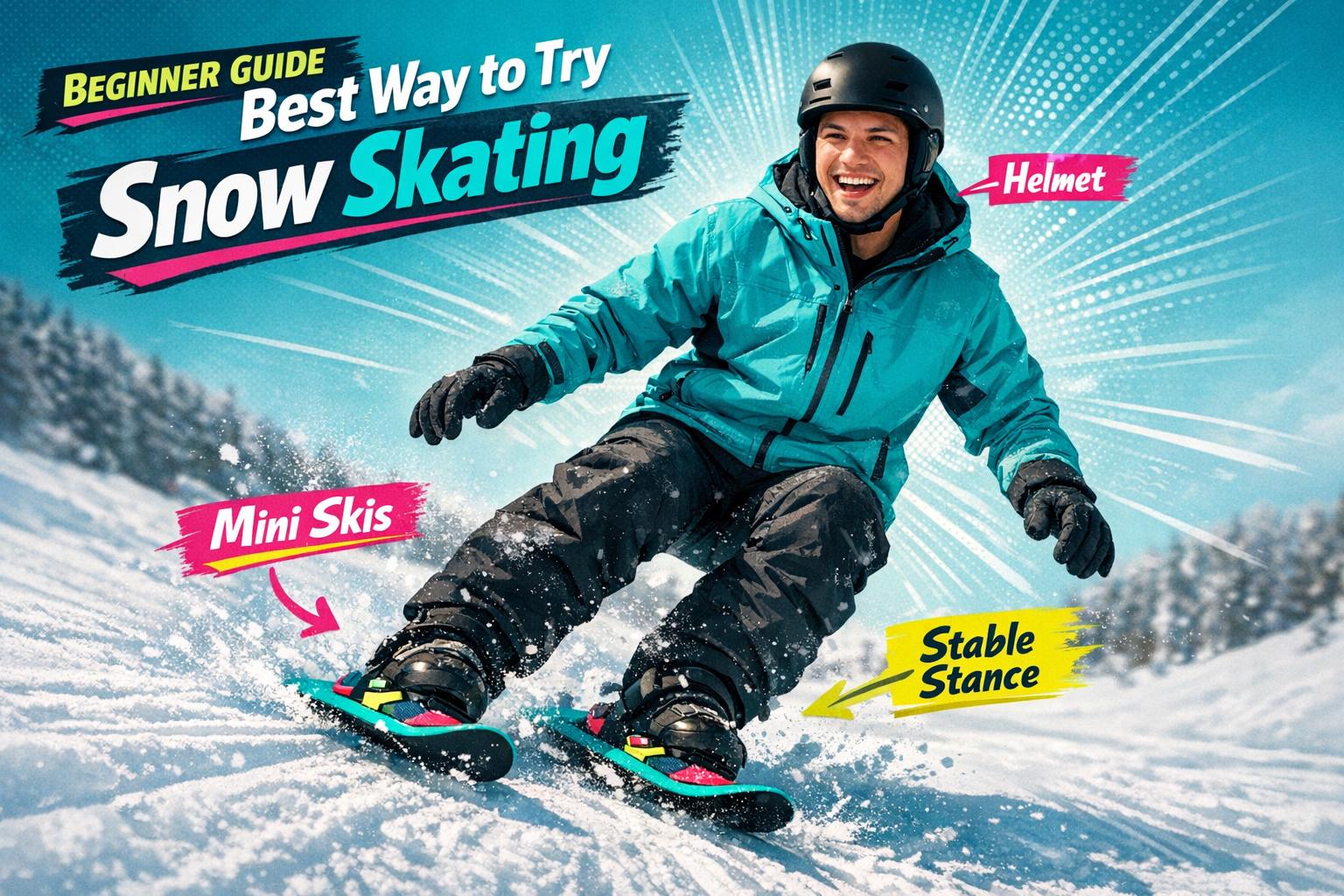 Best Way to Try Skating on Snow for the First Time - snowfeet*