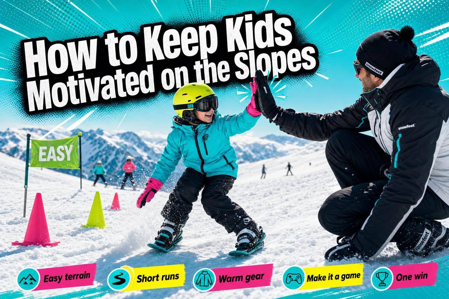 How to Keep Kids Motivated on the Slopes - snowfeet*