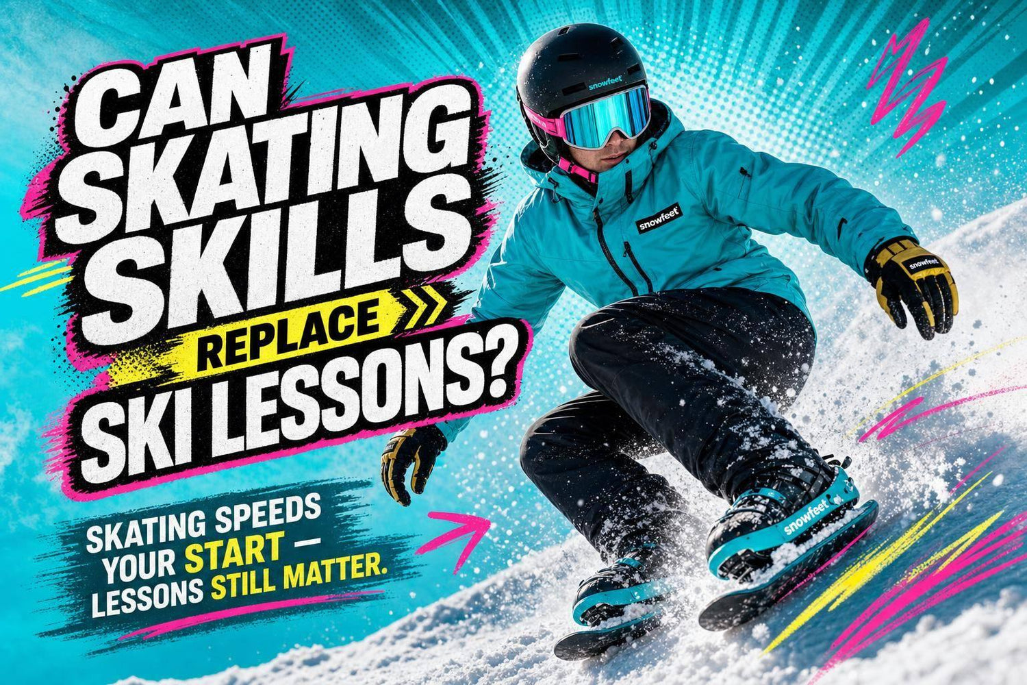 Can Skating Skills Replace Ski Lessons? - snowfeet*