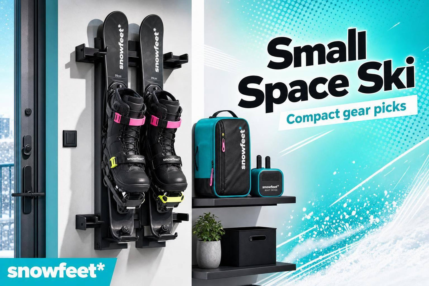 Best Ski Equipment for Small Apartments - snowfeet*