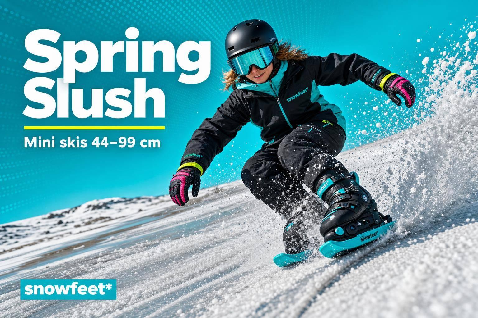 Are Mini Skis Good for Spring Skiing? - snowfeet*
