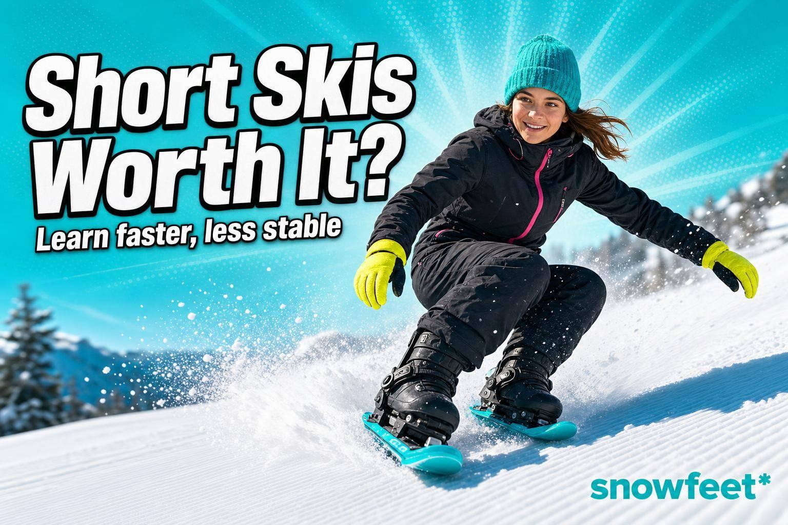 Are Short Skis Worth It for Beginners? Honest Guide - snowfeet*