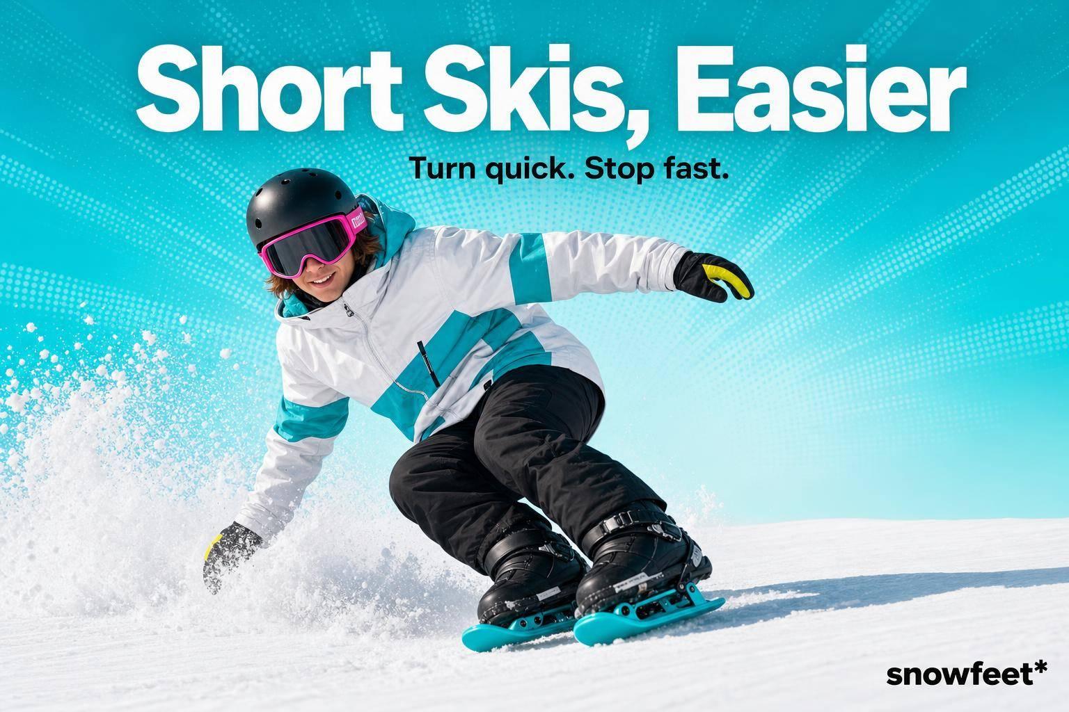 Are Short Skis Easier Than Regular Skis? - snowfeet*