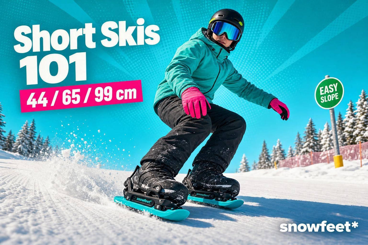Short Skis for Beginners: What to Know Before You Buy - snowfeet*