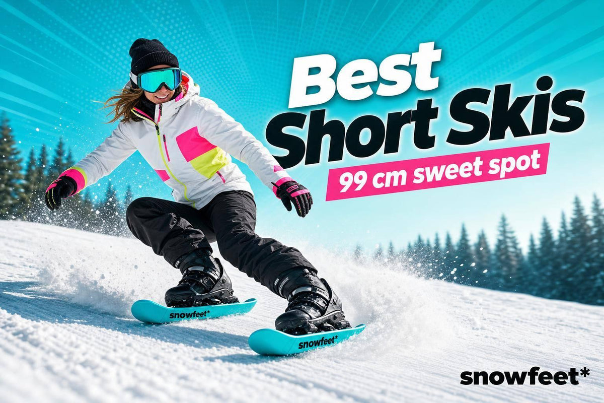 Best Short Skis for Adults Learning to Ski - snowfeet*