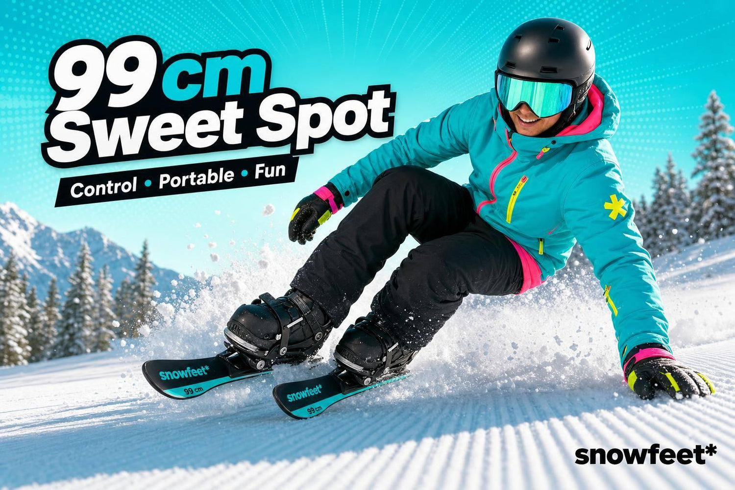 Are 99 cm Skiblades the Best All-Around Short Skis? - snowfeet*
