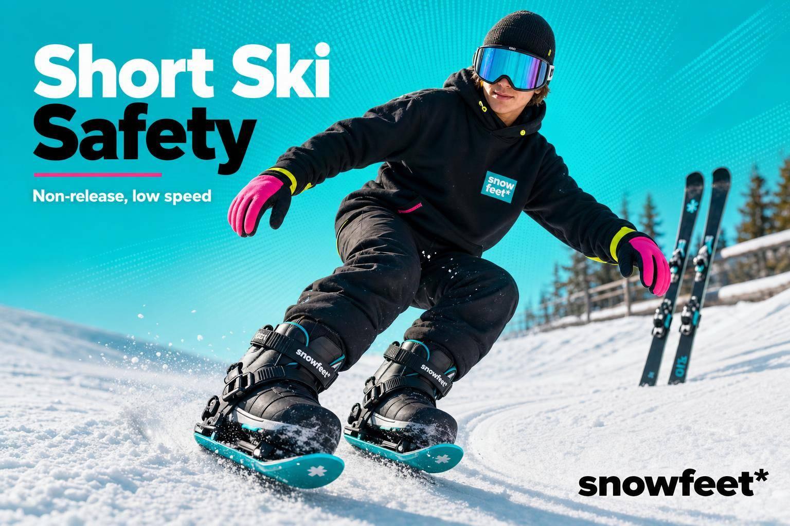 Are Non-Release Bindings Safe on Short Skis? - snowfeet*