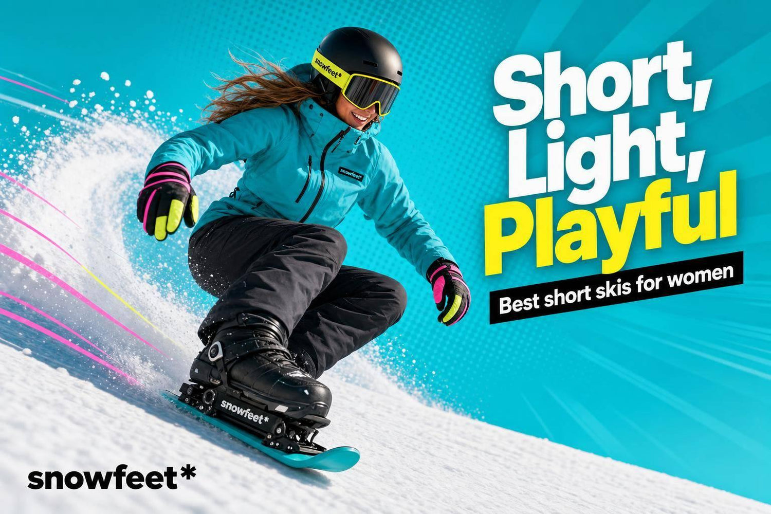 Best Short Skis for Women: Light, Easy, and Playful Options - snowfeet*