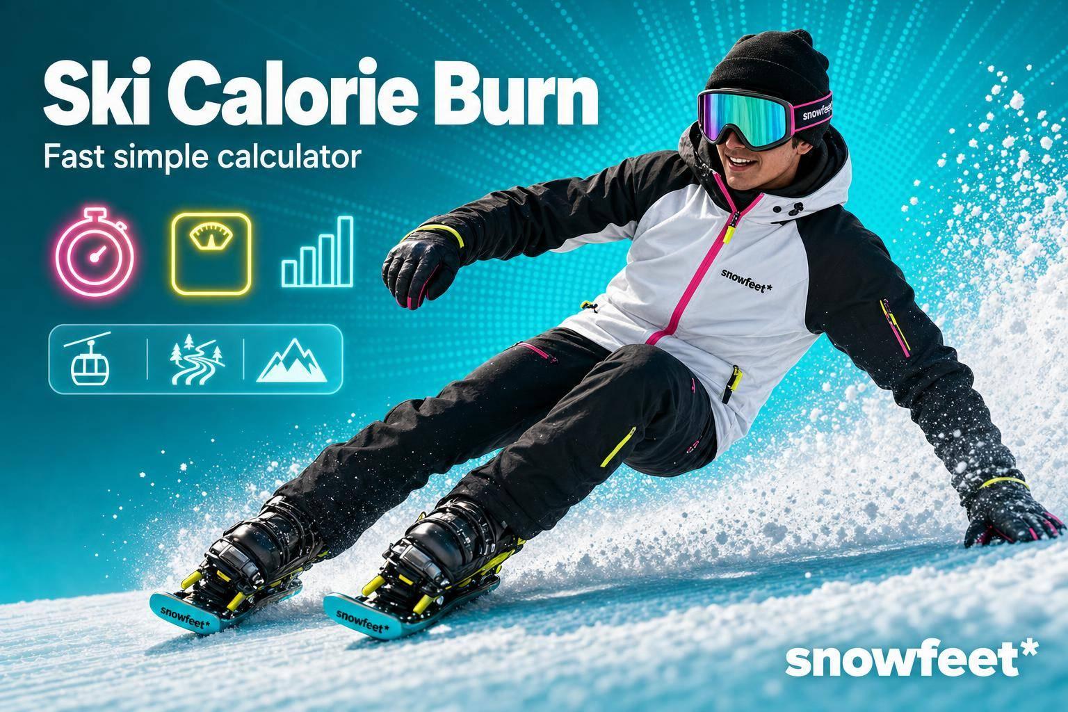 Calories Burned Skiing Calculator - snowfeet*