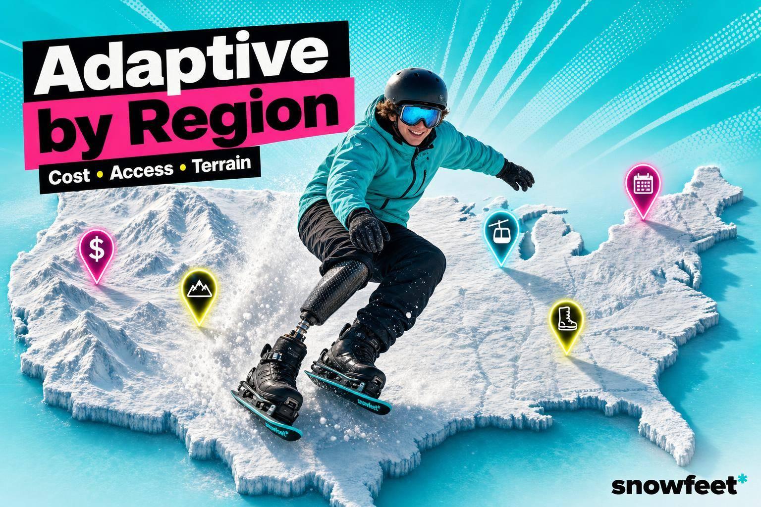 Adaptive Sports Resources by Region - snowfeet*