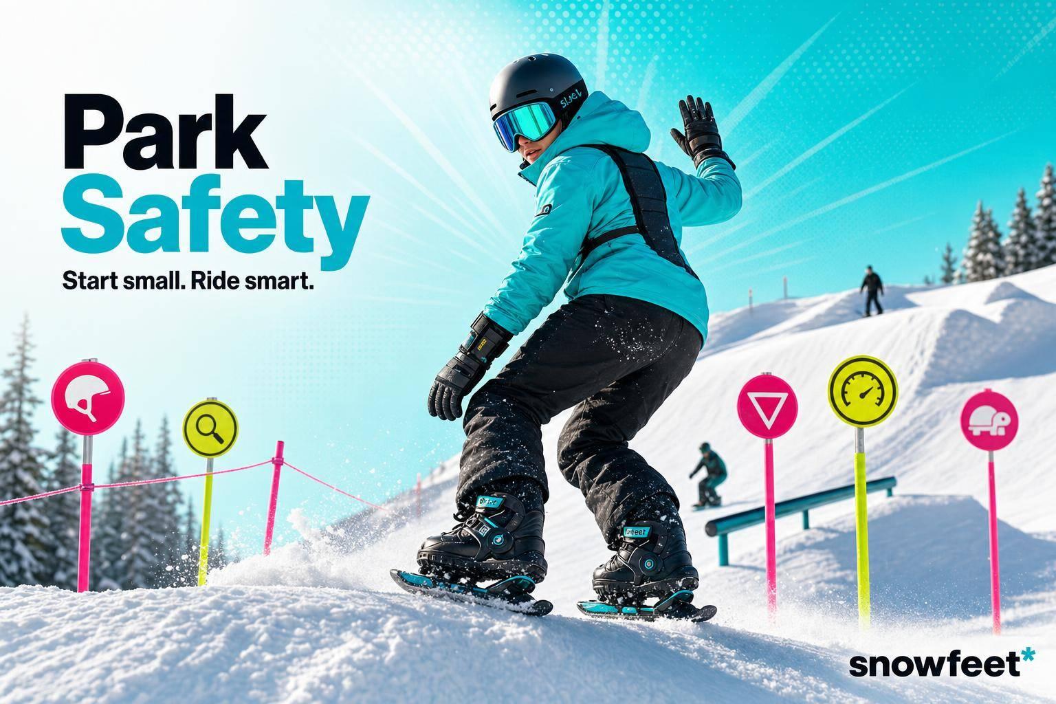 How to Stay Safe in Terrain Parks - snowfeet*
