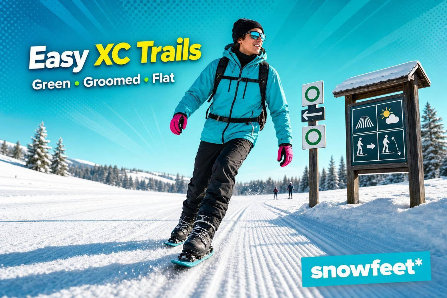 How to Choose Beginner Cross-Country Trails - snowfeet*