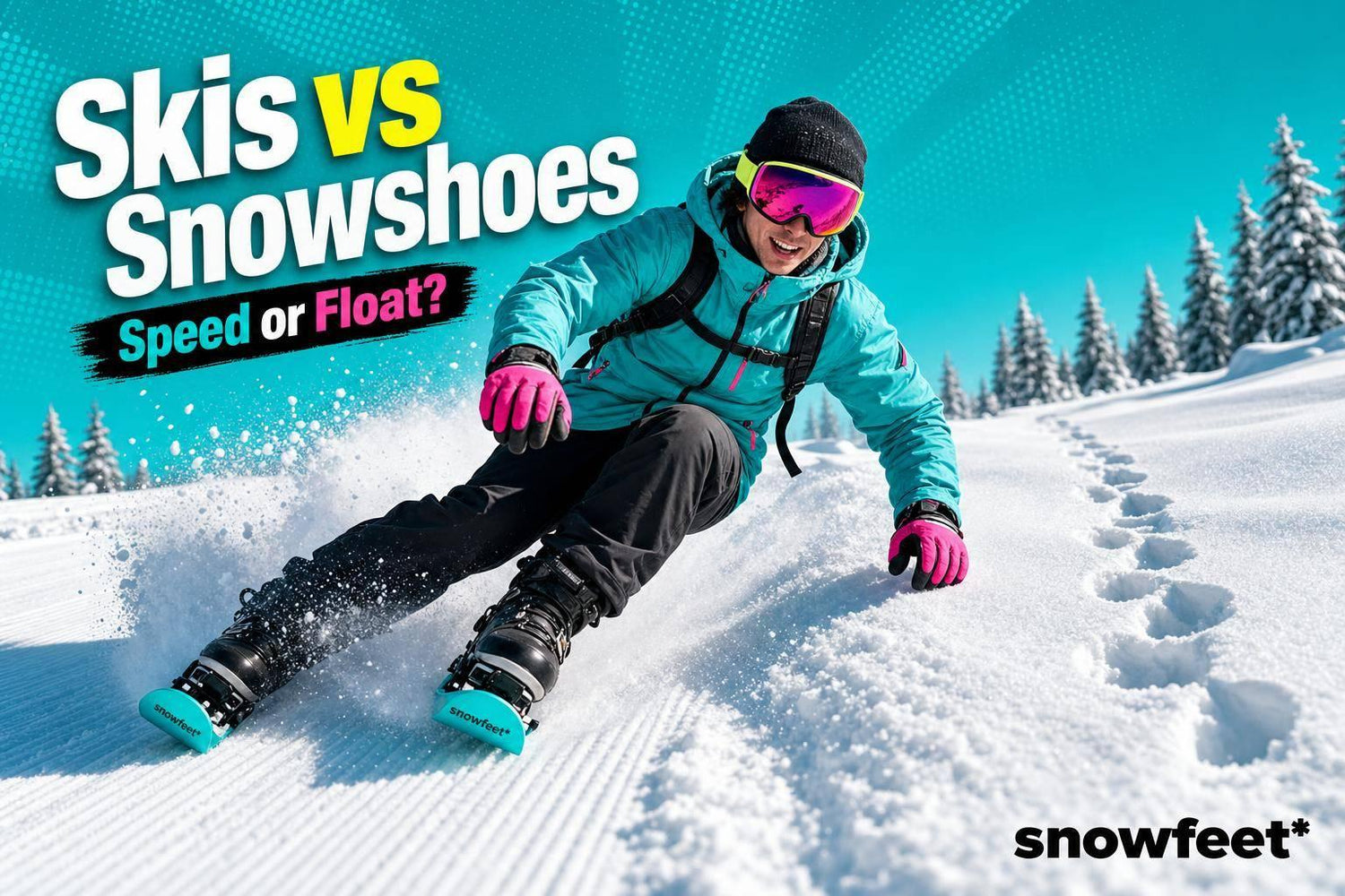 NORDIC Skis vs Snowshoes: Which Is More Fun? - snowfeet*