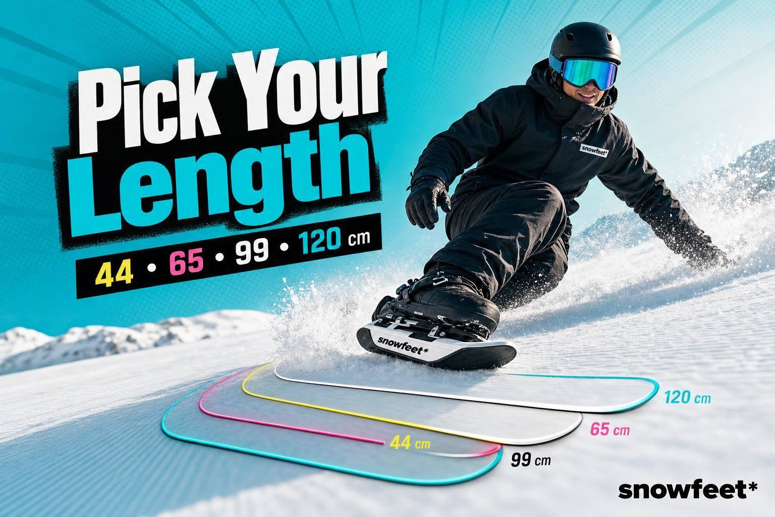 Short Skis vs Skiskates: Which Length Is Right for You? - snowfeet*