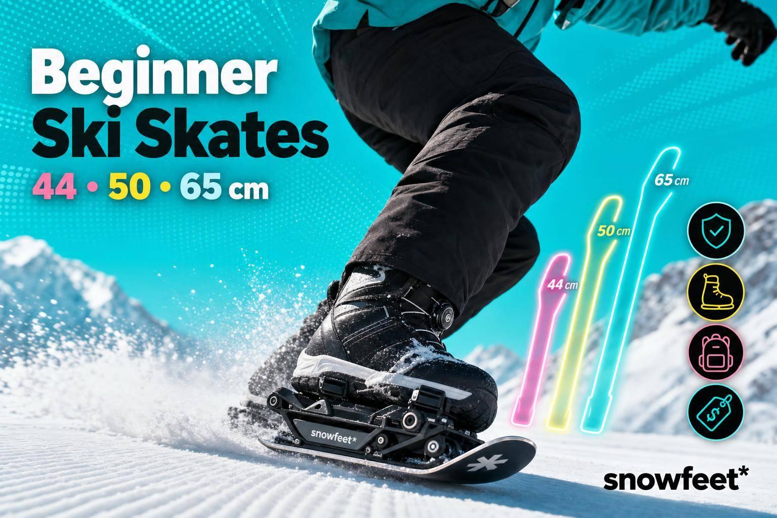 Best Ski Skates for Beginners in 2026 - snowfeet*