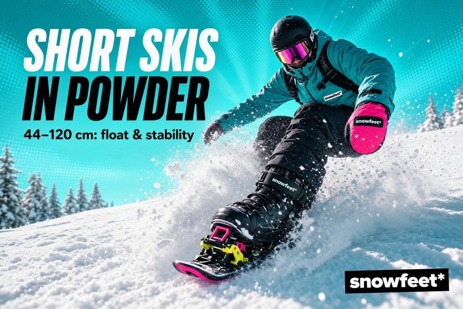 Do Short Skis Work in Powder? - snowfeet*