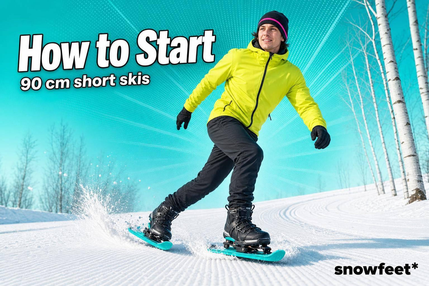 Cross-Country Skating With Snowfeet NORDIC: How to Start - snowfeet*
