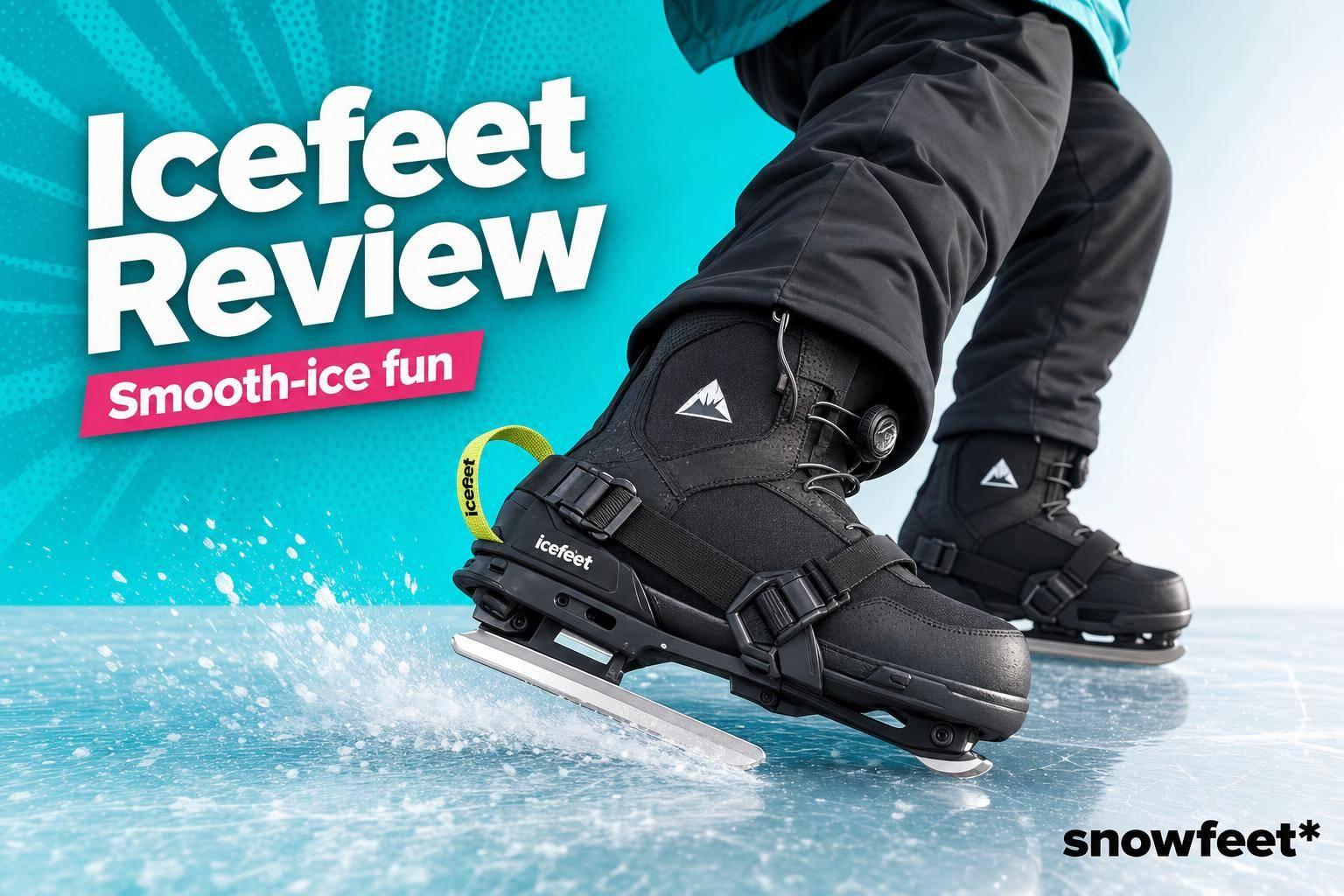 Is Icefeet Worth It? Honest Look at Strap-On Ice Skates - snowfeet*