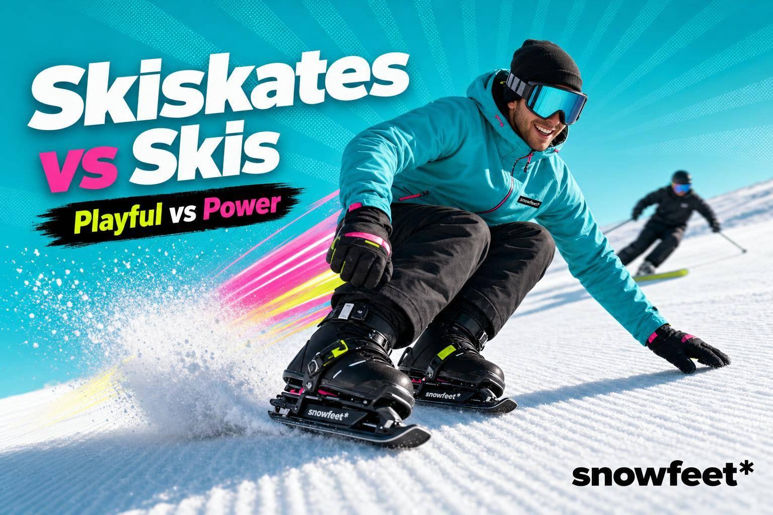 Are Skiskates Worth It vs Buying Real Skis? - snowfeet*