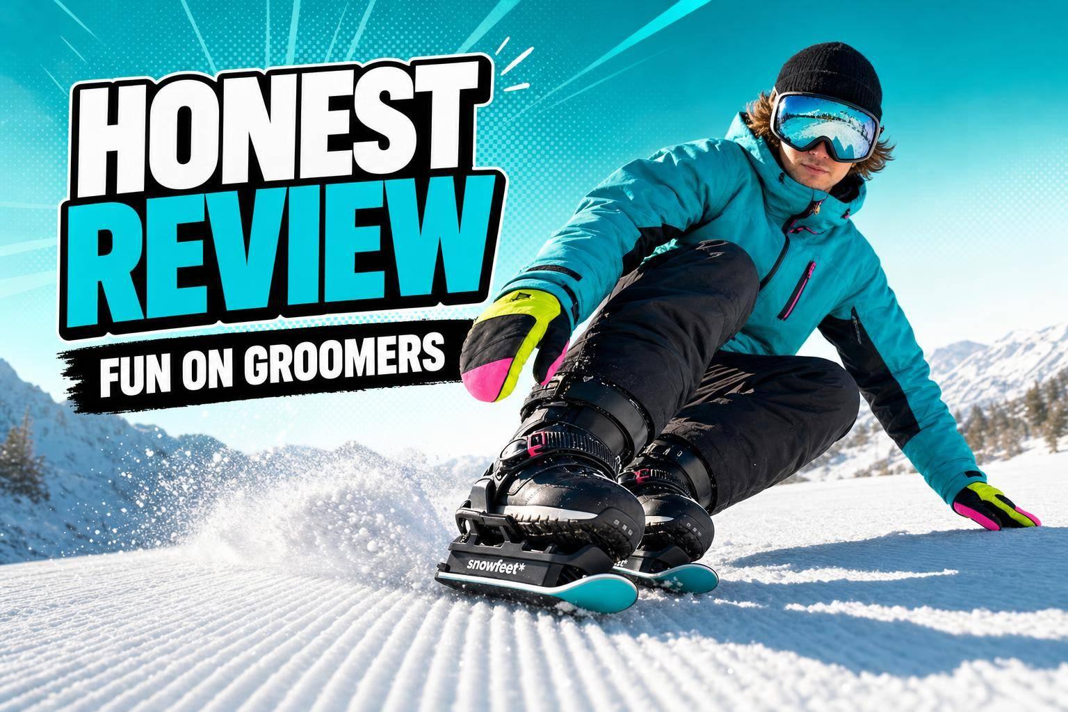 Honest Review: Snowfeet 38 cm Mini Ski Skates After a Season - snowfeet*