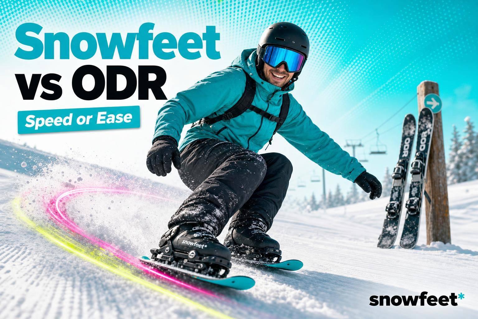 Snowfeet vs ODR Skis: Honest Comparison