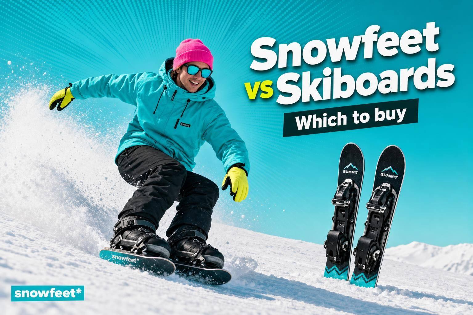 Snowfeet vs Summit Skiboards: Which to Buy