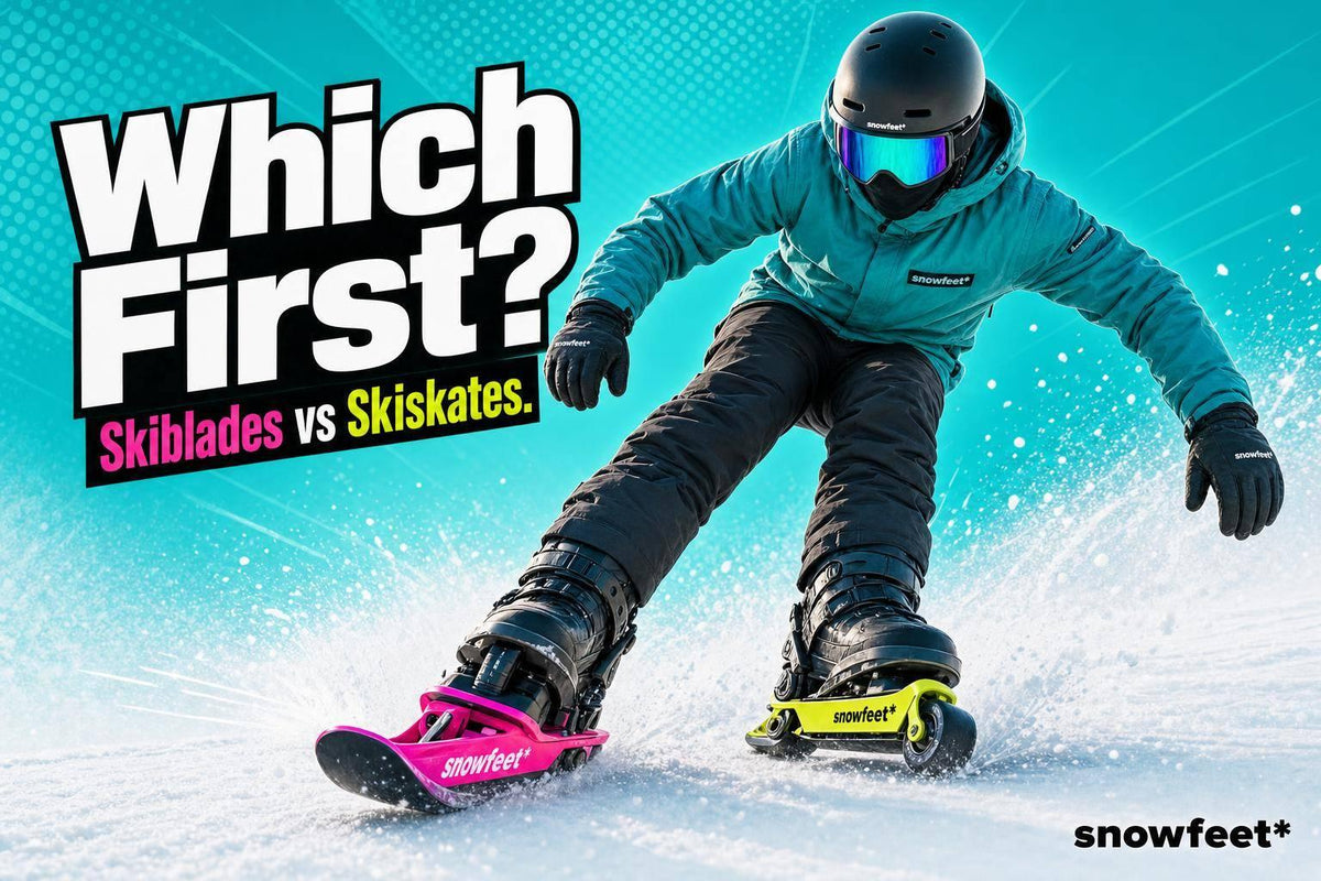 Mini Ski Skates vs Skiblades: Which First? - snowfeet*