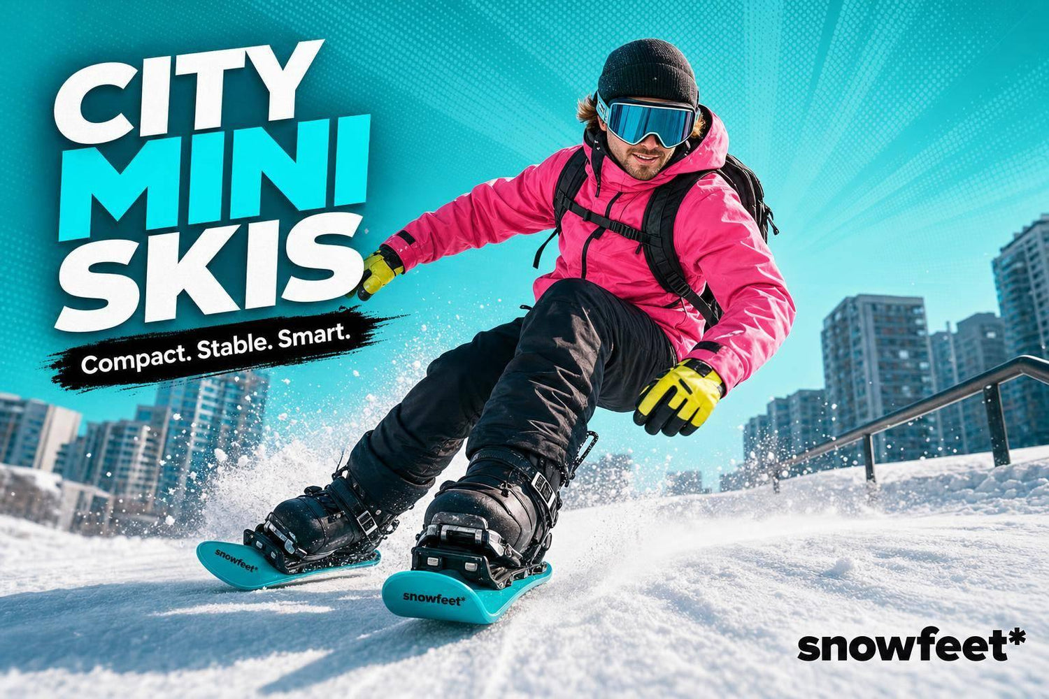 Best Mini Skis for City and Apartment Living - snowfeet*