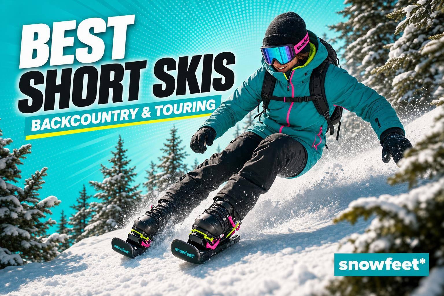 Best Short Skis for Backcountry and Touring - snowfeet*