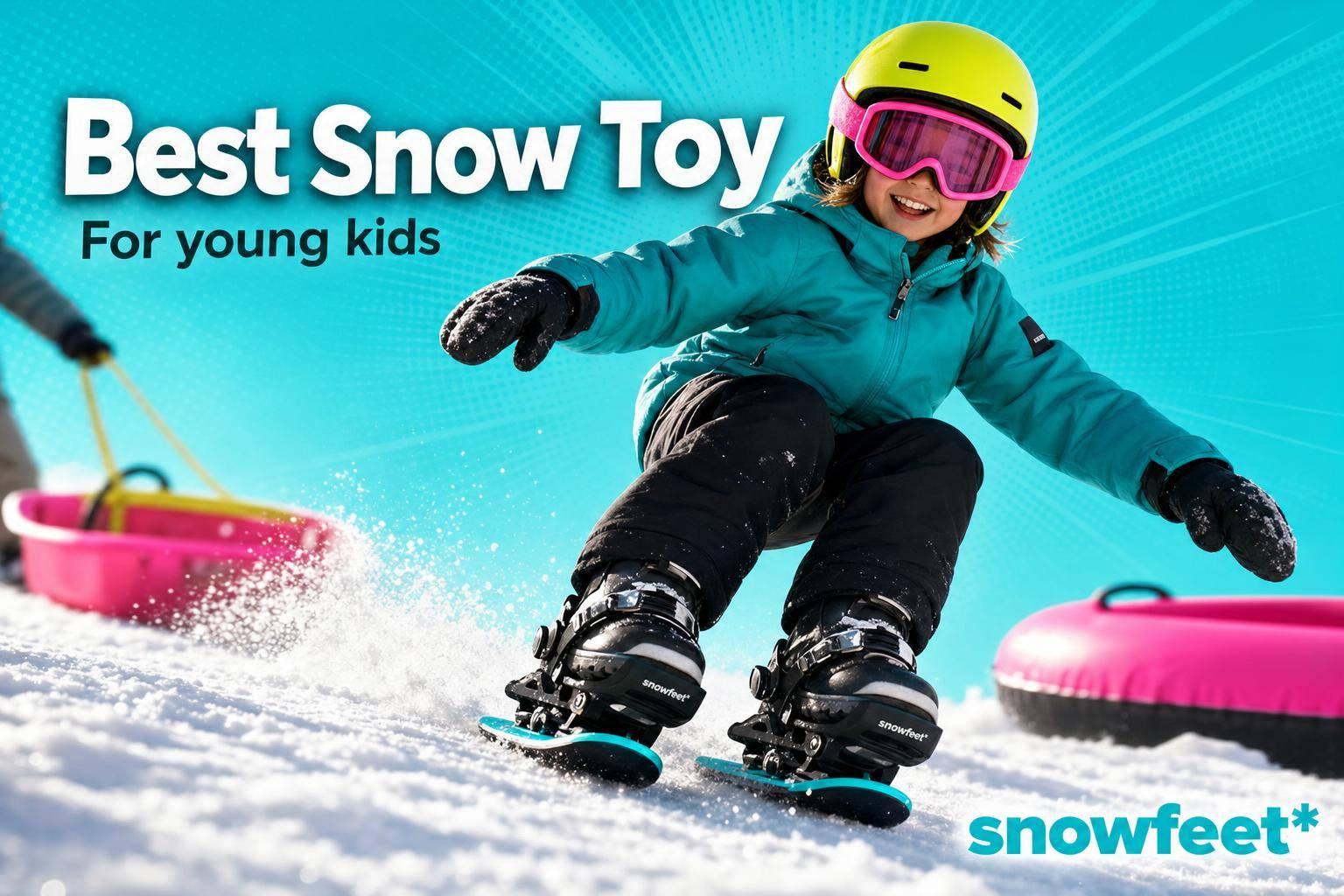 Best Snow Toy for Families With Young Kids - snowfeet*