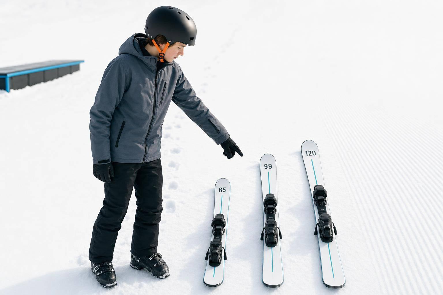 Short Skis for Active Teens - snowfeet*