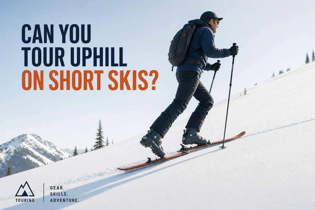Can You Tour Uphill on Short Skis? - snowfeet*