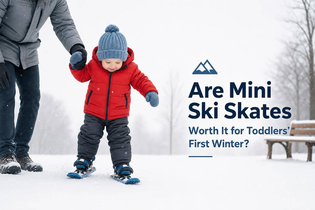 Are Mini Ski Skates Worth It for Toddlers' First Winter? - snowfeet*