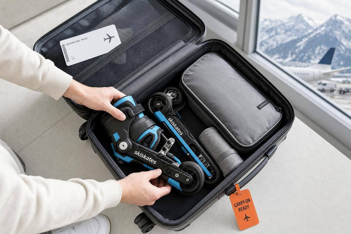 Are Skiskates Worth It for Travelers Who Fly Carry-On? - snowfeet*