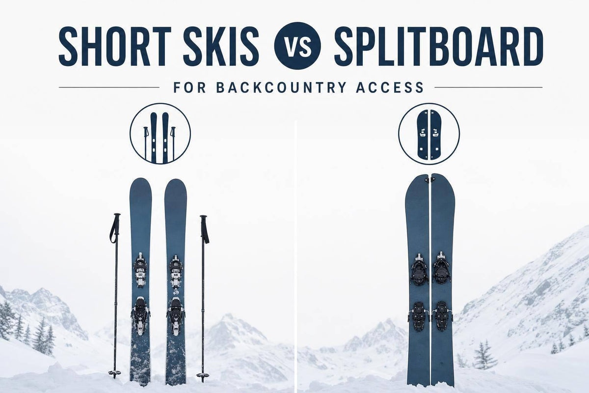 Short Skis vs Splitboard for Backcountry Access - snowfeet*