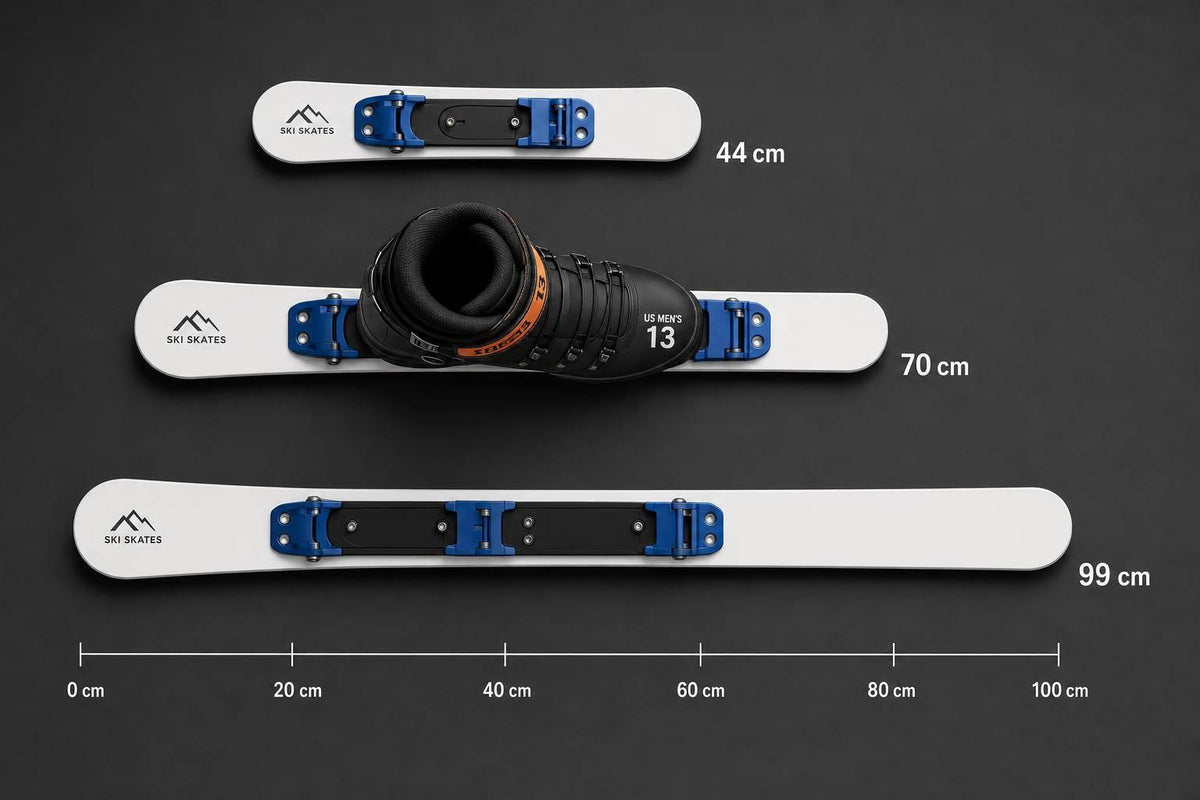 Best Mini Ski Skates for Big and Tall Feet - snowfeet*