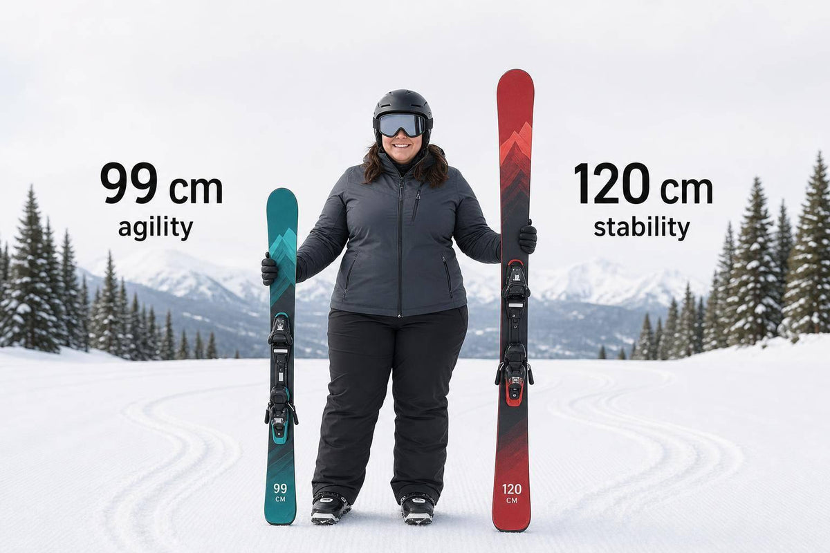 Best Short Skis for Heavier Beginners Learning to Carve - snowfeet*