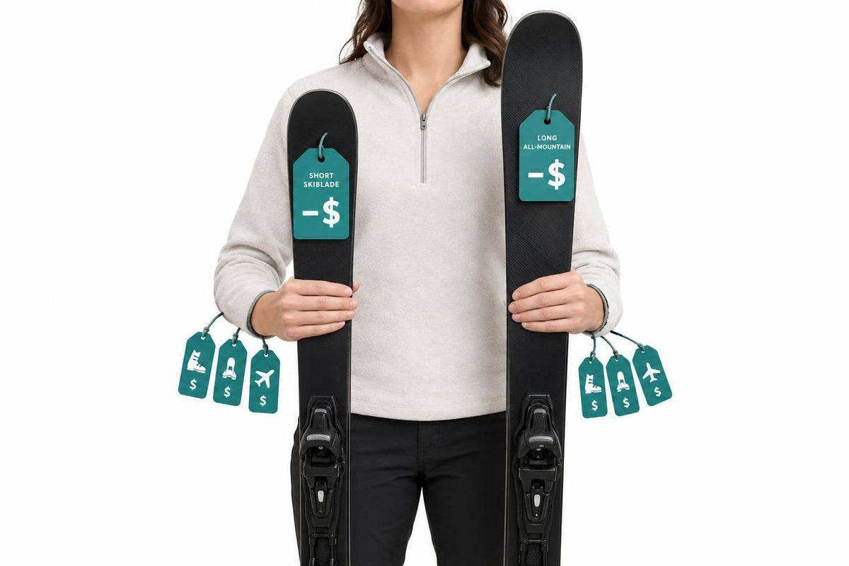 How Much Do You Save Buying Short Skis vs Long Skis?