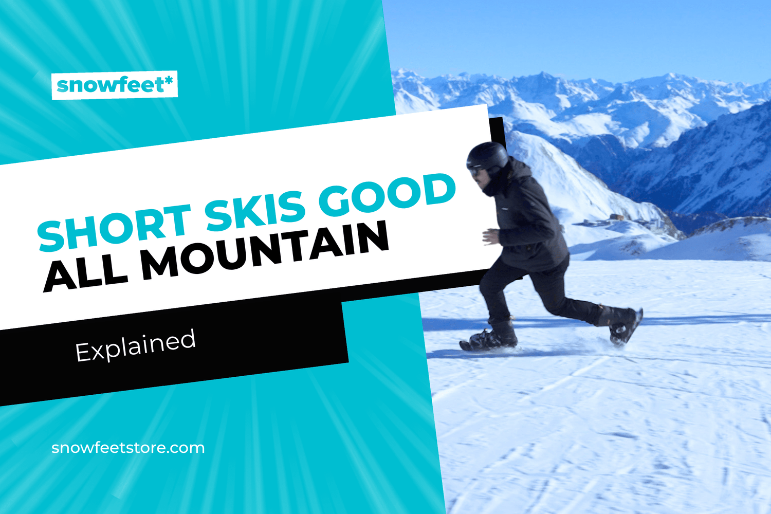 Are Short Skis Good for All Mountain Riding - snowfeet*