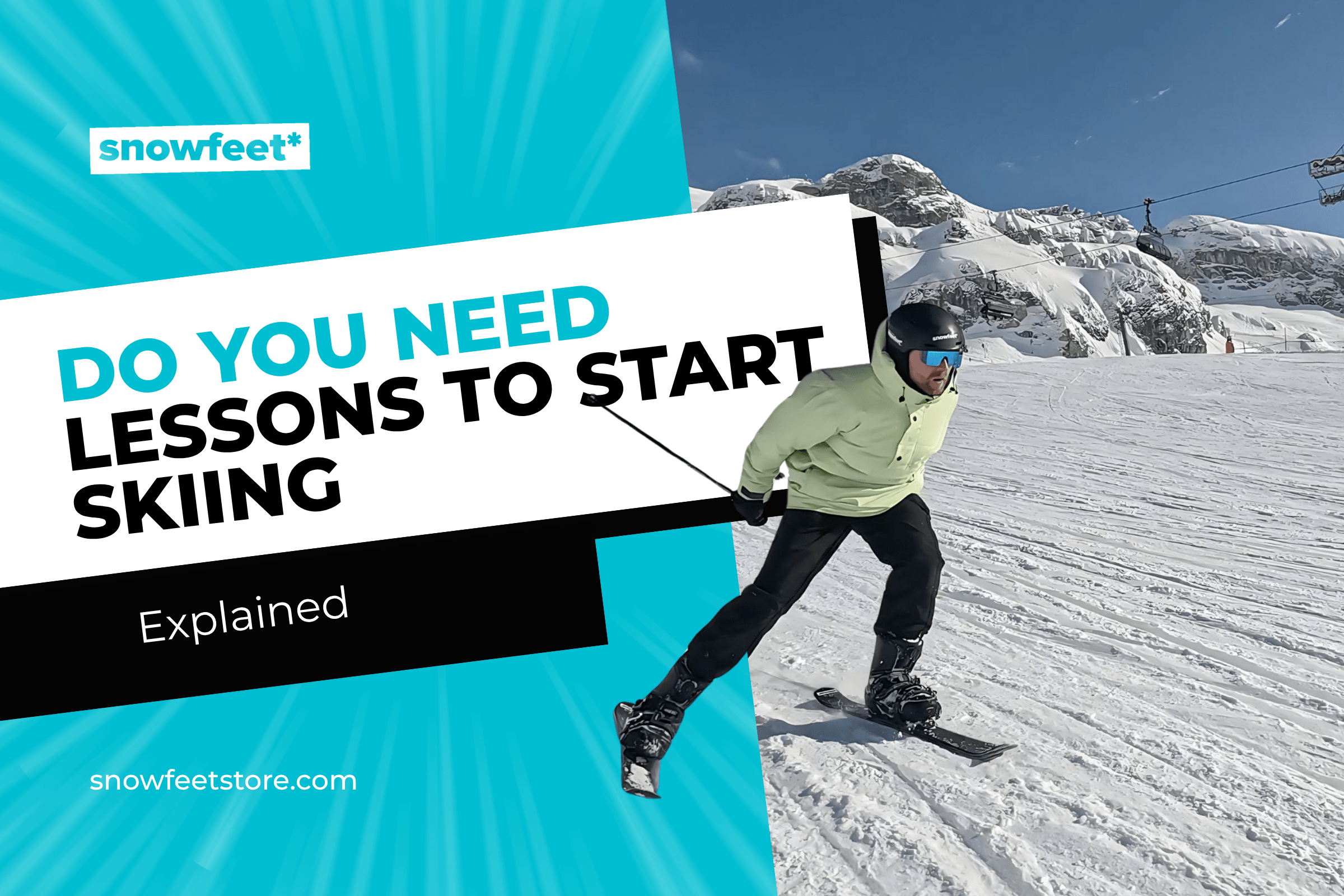 Do You Need Lessons to Start Skiing - snowfeet*