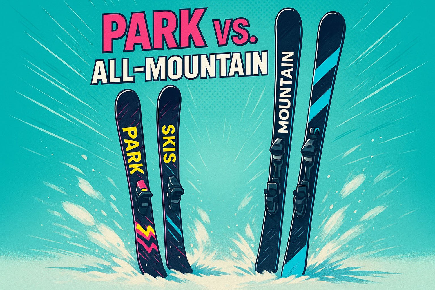 Park Skis vs. All-Mountain: What's the Real Difference? - snowfeet*