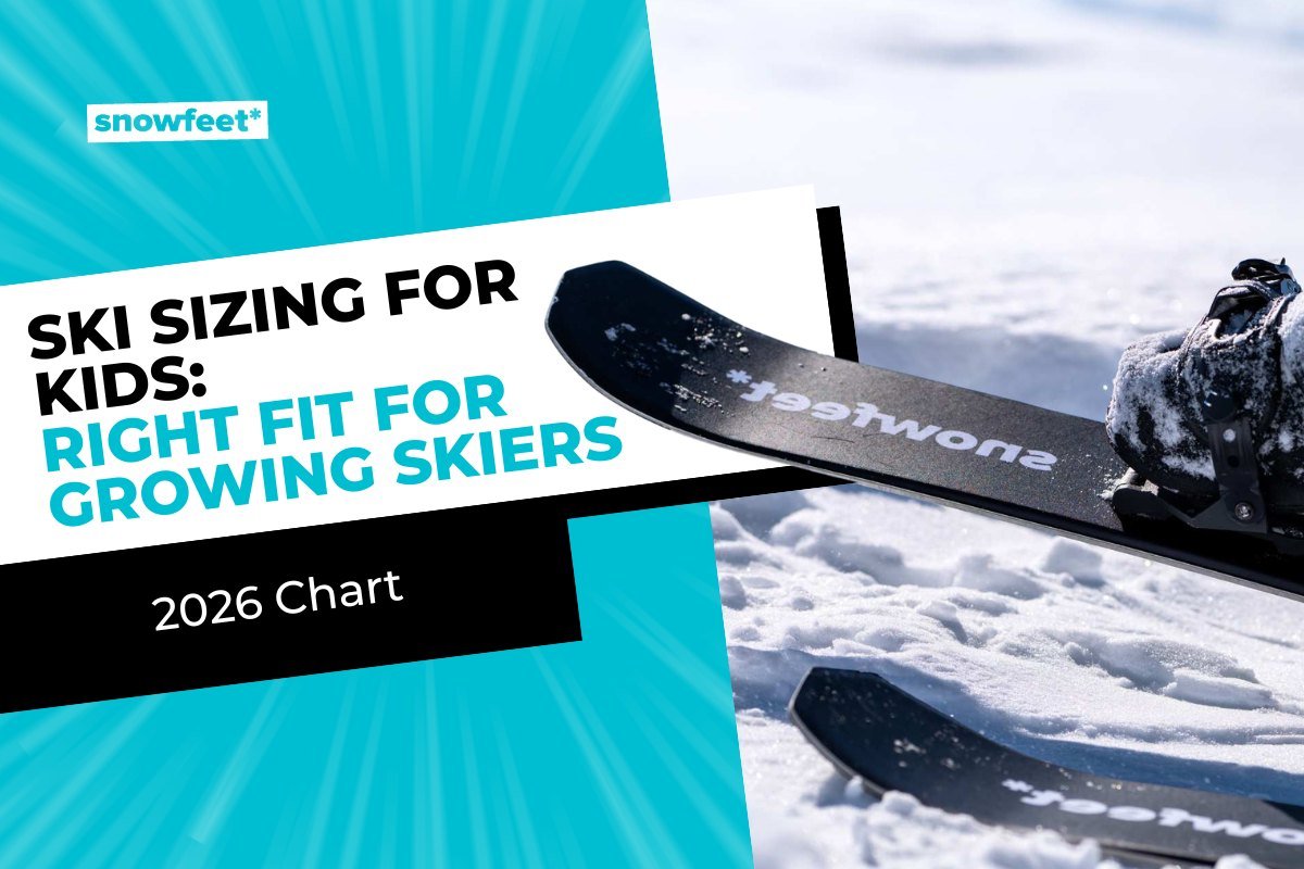 Ski Sizing for Kids: Ensuring the Right Fit for Growing Skiers (2026 Chart) - snowfeet*